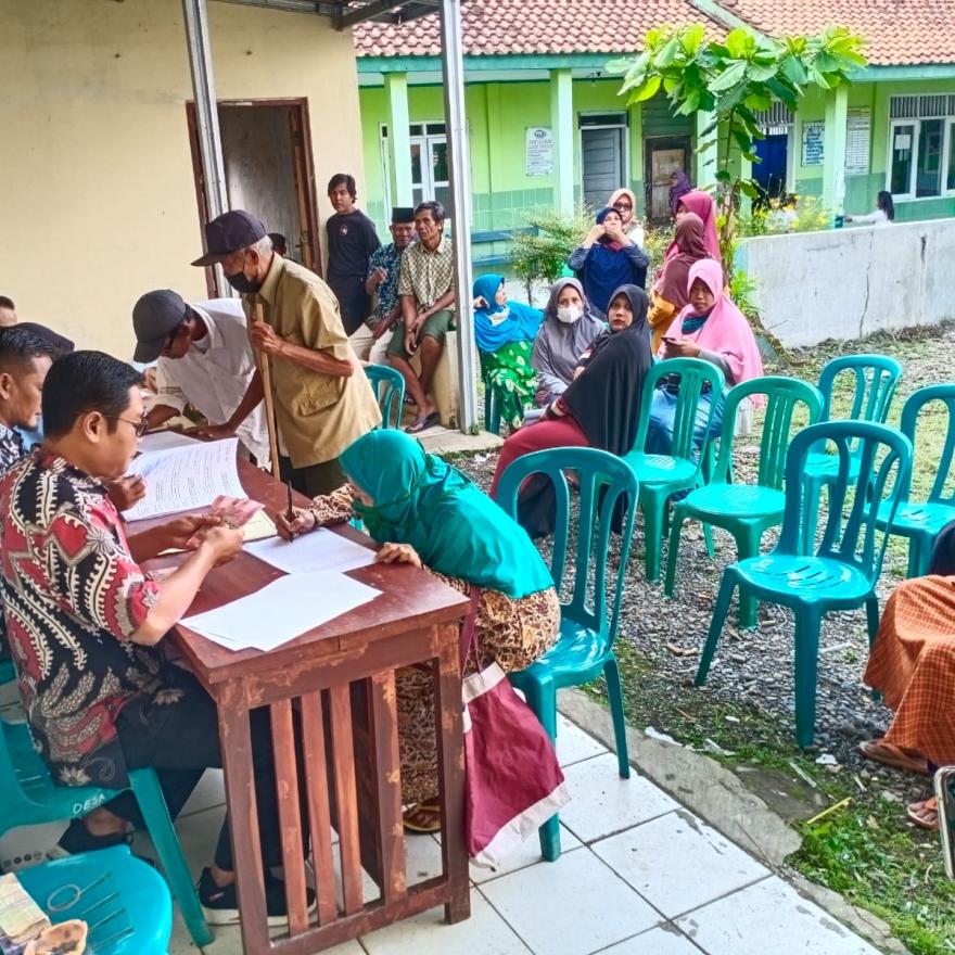 PENYALURAN BLT DANA DESA BULAN AGUSTUS